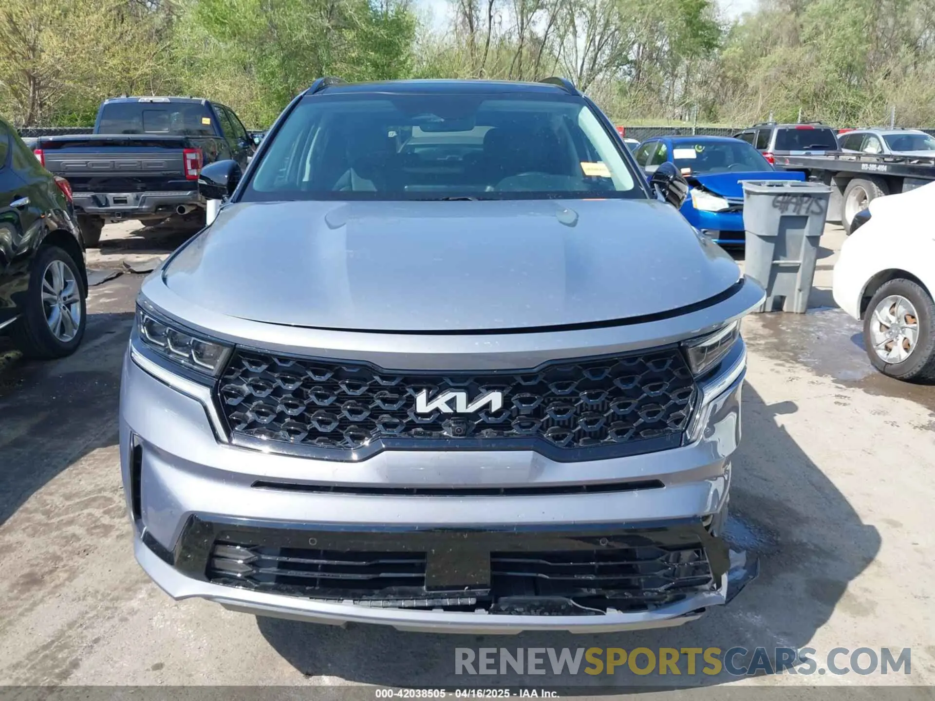 13 Фотография поврежденного автомобиля 5XYRK4LF8NG087513 KIA SORENTO 2022