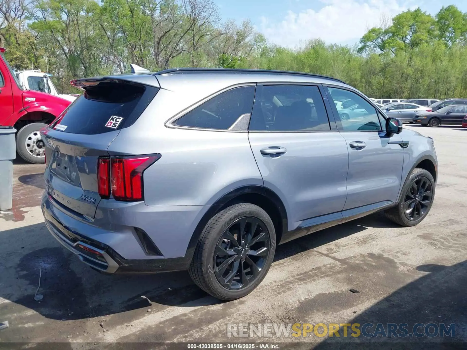 4 Фотография поврежденного автомобиля 5XYRK4LF8NG087513 KIA SORENTO 2022