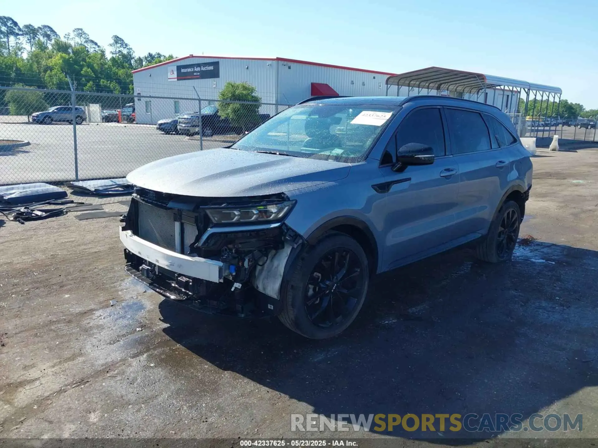 2 Photograph of a damaged car 5XYRK4LF8NG093053 KIA SORENTO 2022