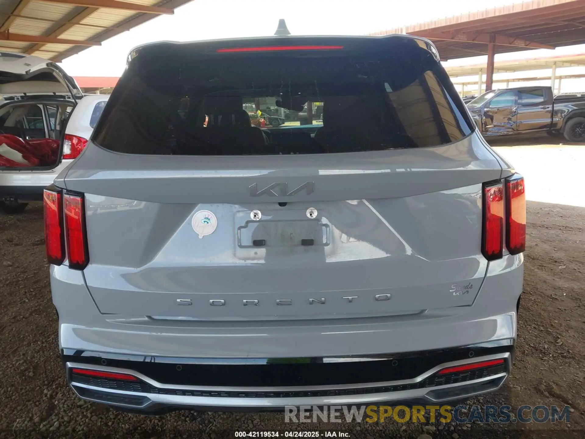 17 Фотография поврежденного автомобиля 5XYRK4LFXNG114257 KIA SORENTO 2022