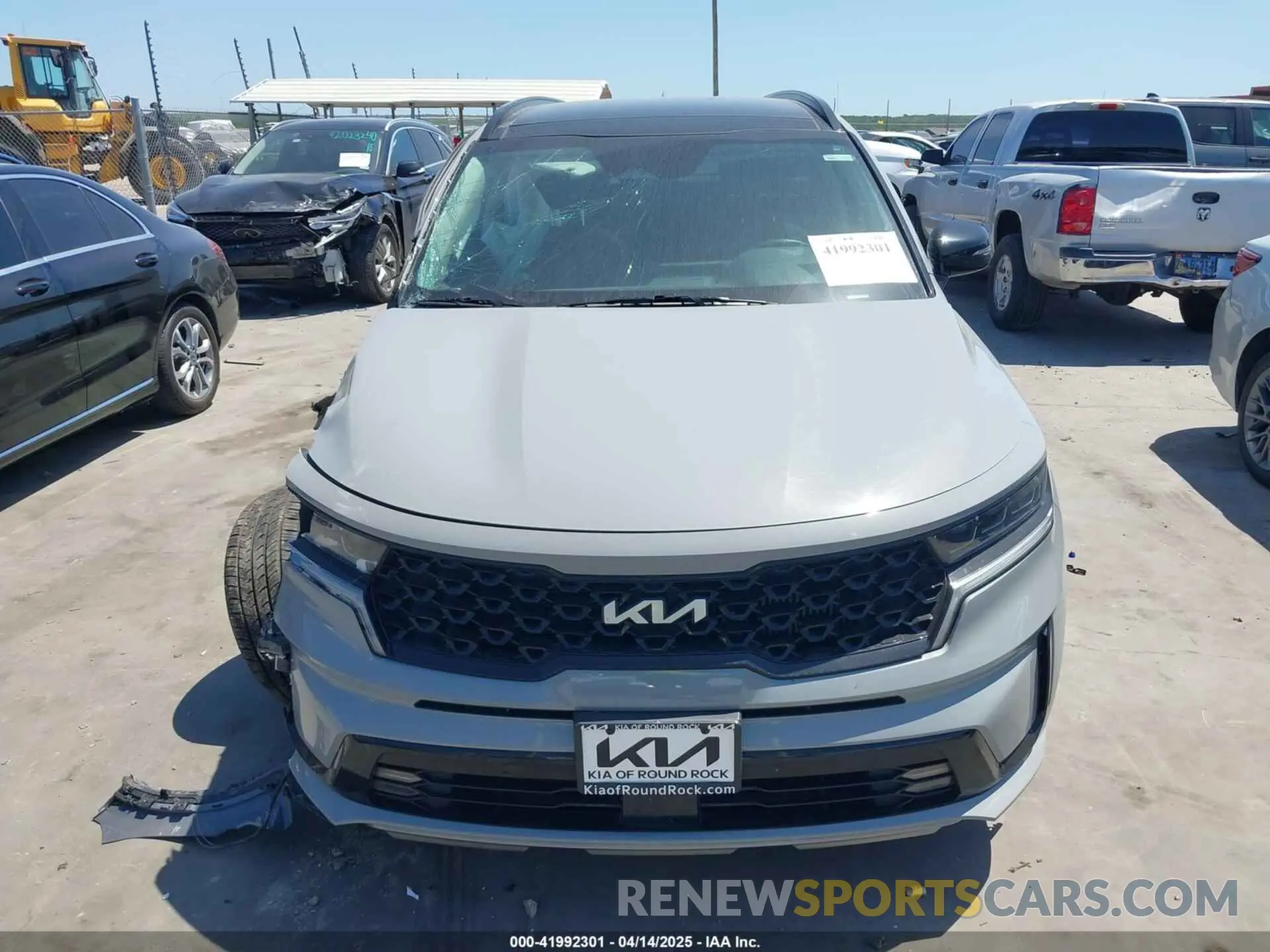 11 Фотография поврежденного автомобиля 5XYRK4LFXNG120480 KIA SORENTO 2022