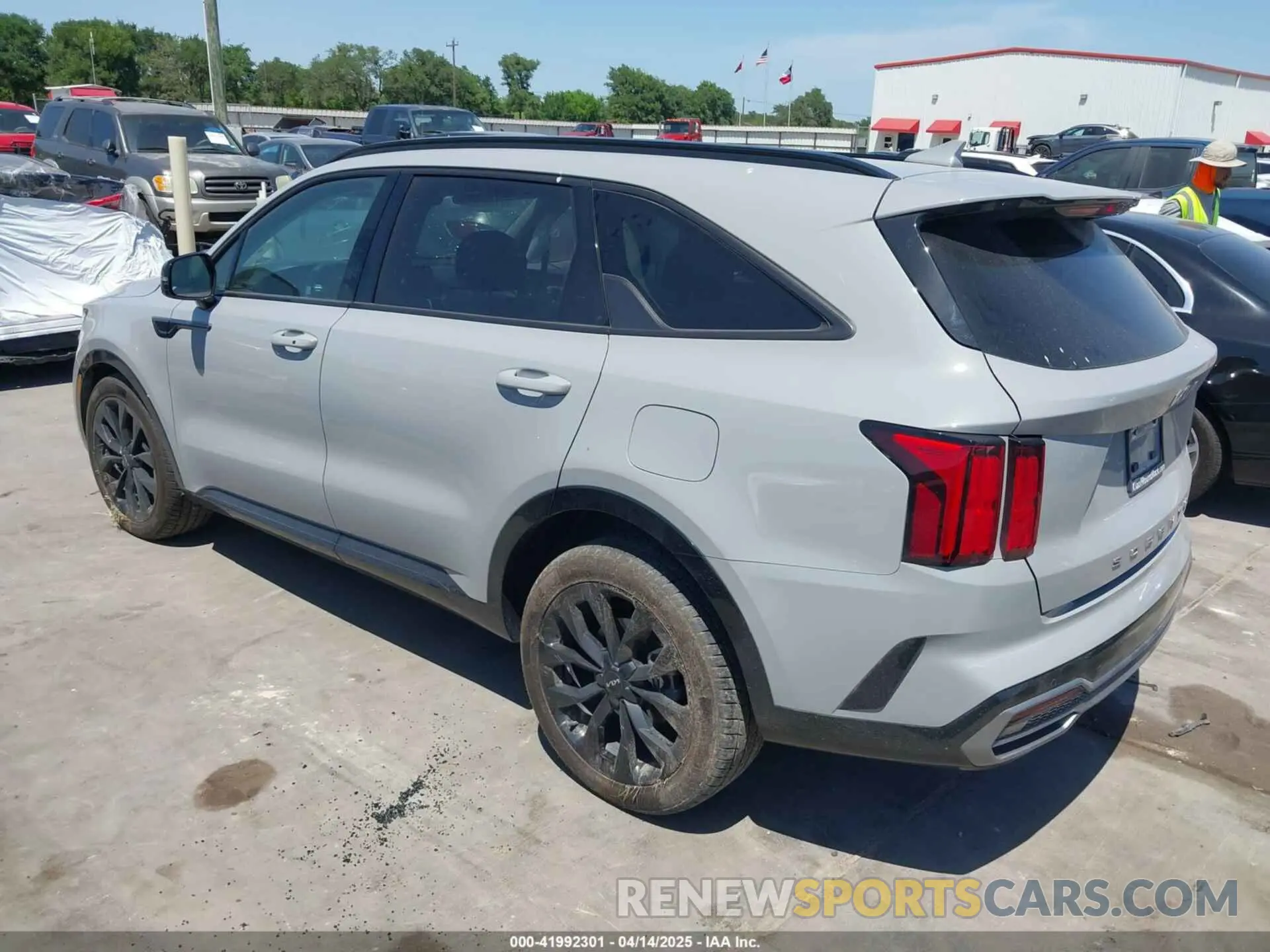 3 Фотография поврежденного автомобиля 5XYRK4LFXNG120480 KIA SORENTO 2022