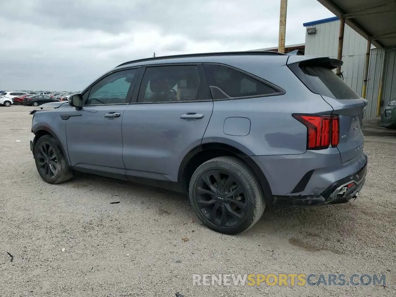2 Photograph of a damaged car 5XYRKDLF0NG089398 KIA SORENTO 2022