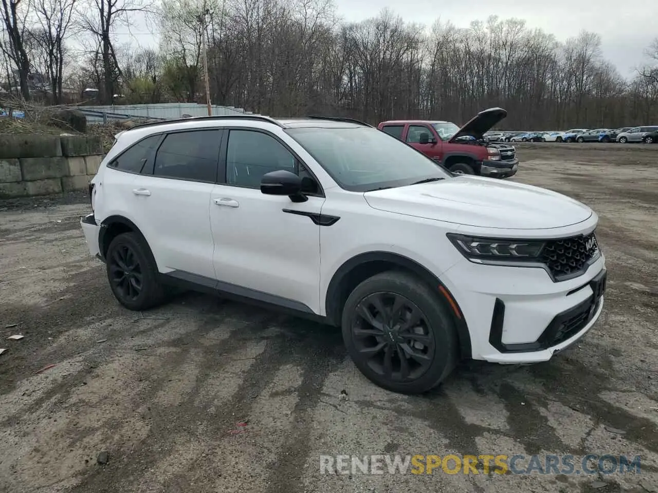 4 Фотография поврежденного автомобиля 5XYRKDLF1NG076840 KIA SORENTO 2022