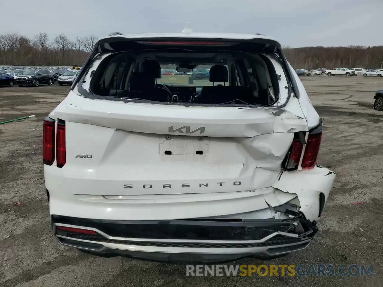 6 Фотография поврежденного автомобиля 5XYRKDLF1NG076840 KIA SORENTO 2022