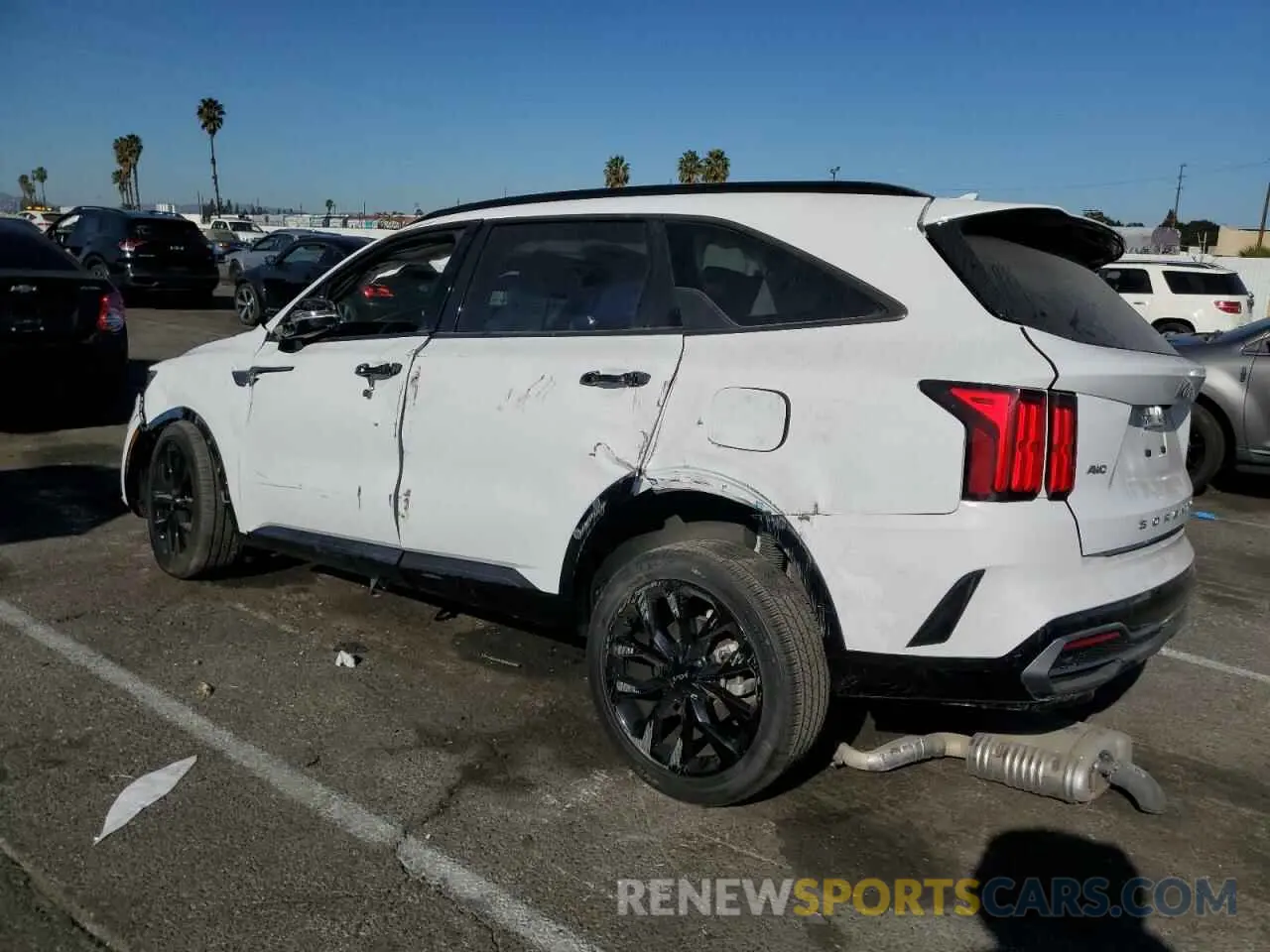2 Фотография поврежденного автомобиля 5XYRKDLF1NG130251 KIA SORENTO 2022