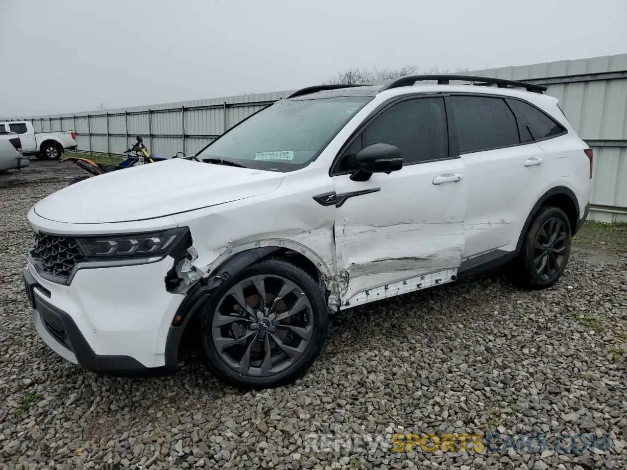 1 Фотография поврежденного автомобиля 5XYRKDLF2NG081335 KIA SORENTO 2022