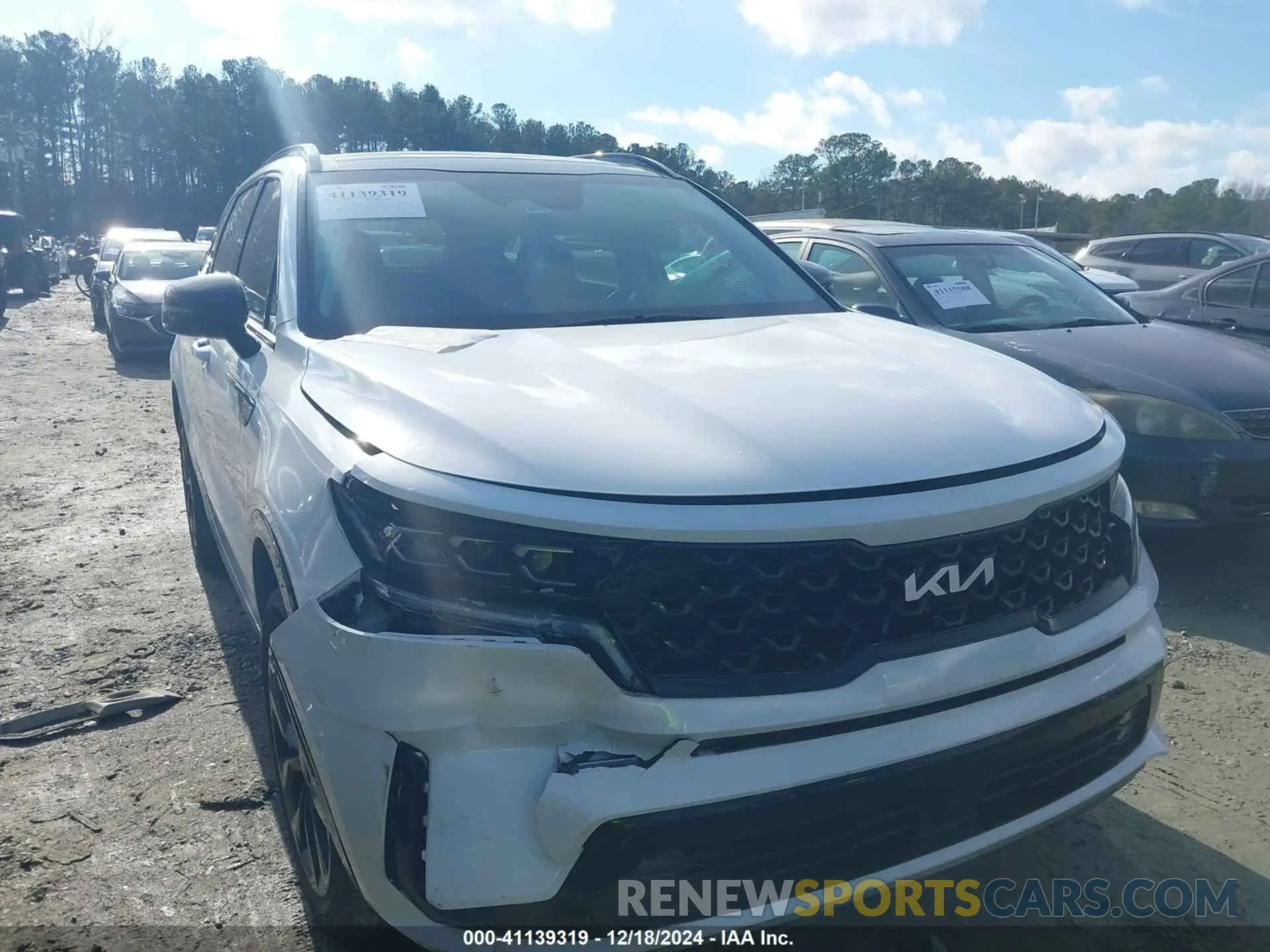 1 Фотография поврежденного автомобиля 5XYRKDLF2NG131666 KIA SORENTO 2022