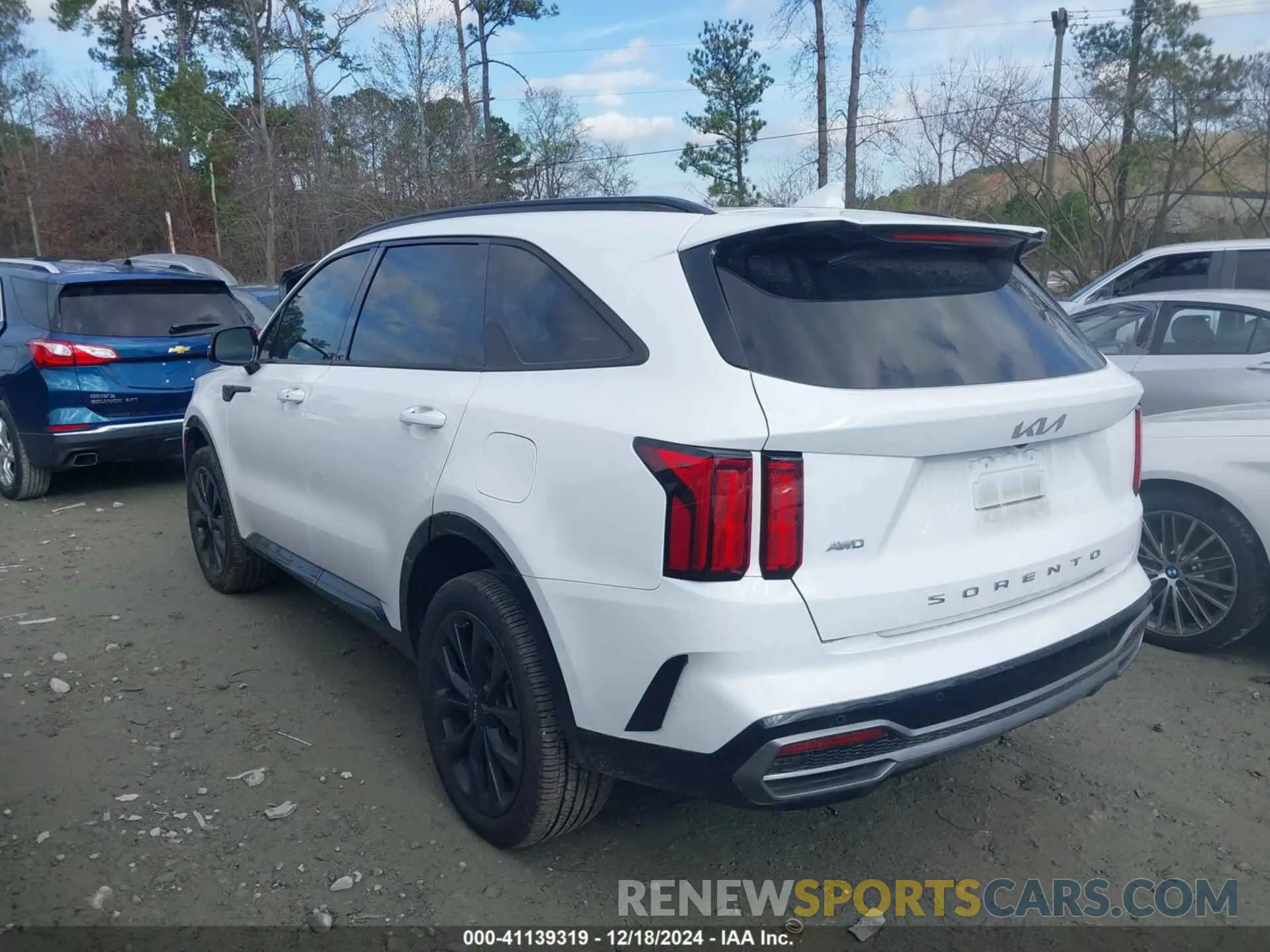 14 Фотография поврежденного автомобиля 5XYRKDLF2NG131666 KIA SORENTO 2022