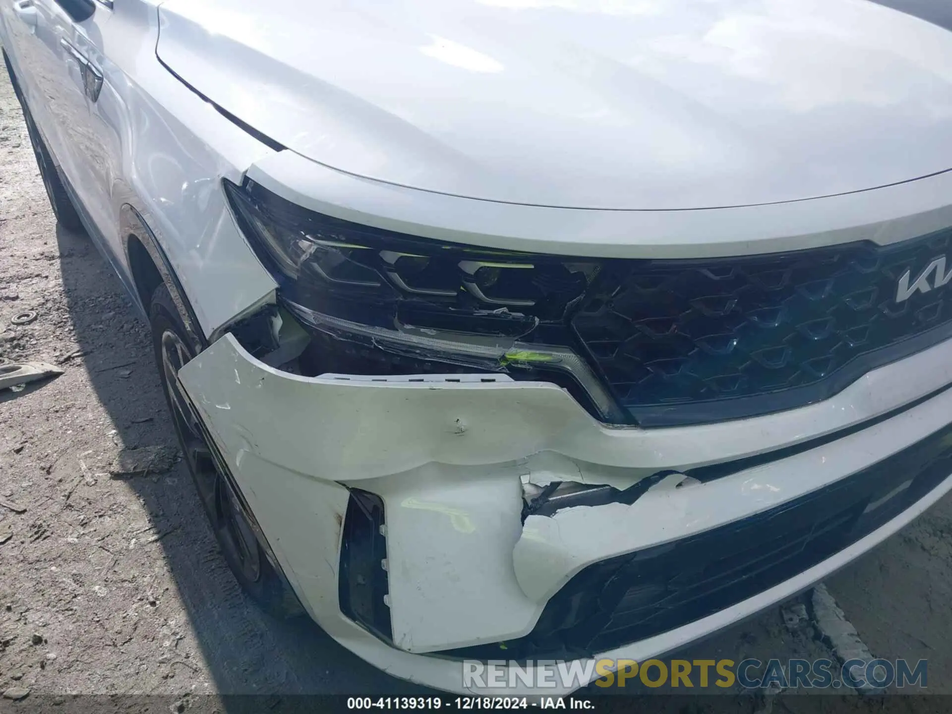 6 Фотография поврежденного автомобиля 5XYRKDLF2NG131666 KIA SORENTO 2022