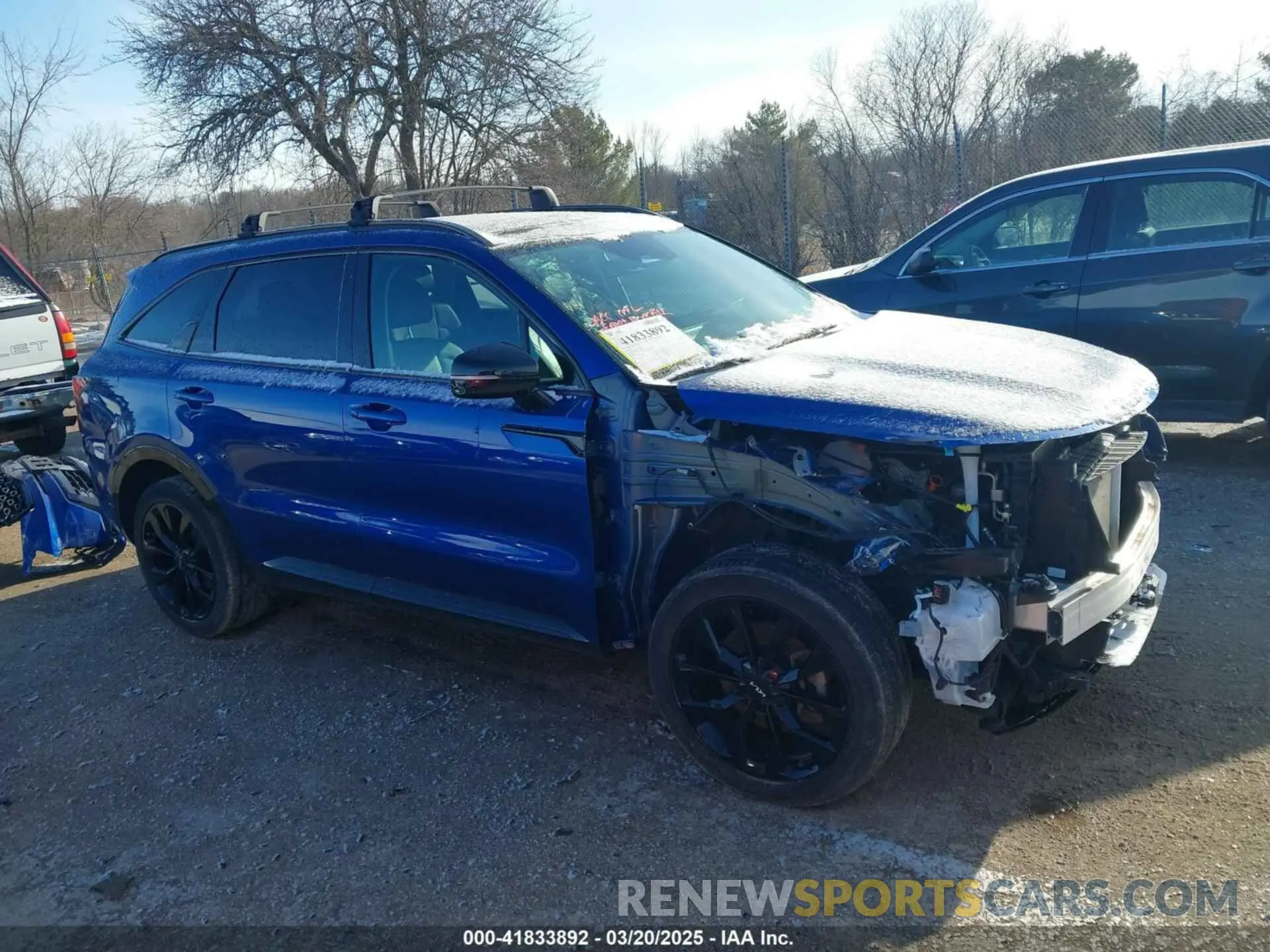 14 Фотография поврежденного автомобиля 5XYRKDLF5NG119107 KIA SORENTO 2022