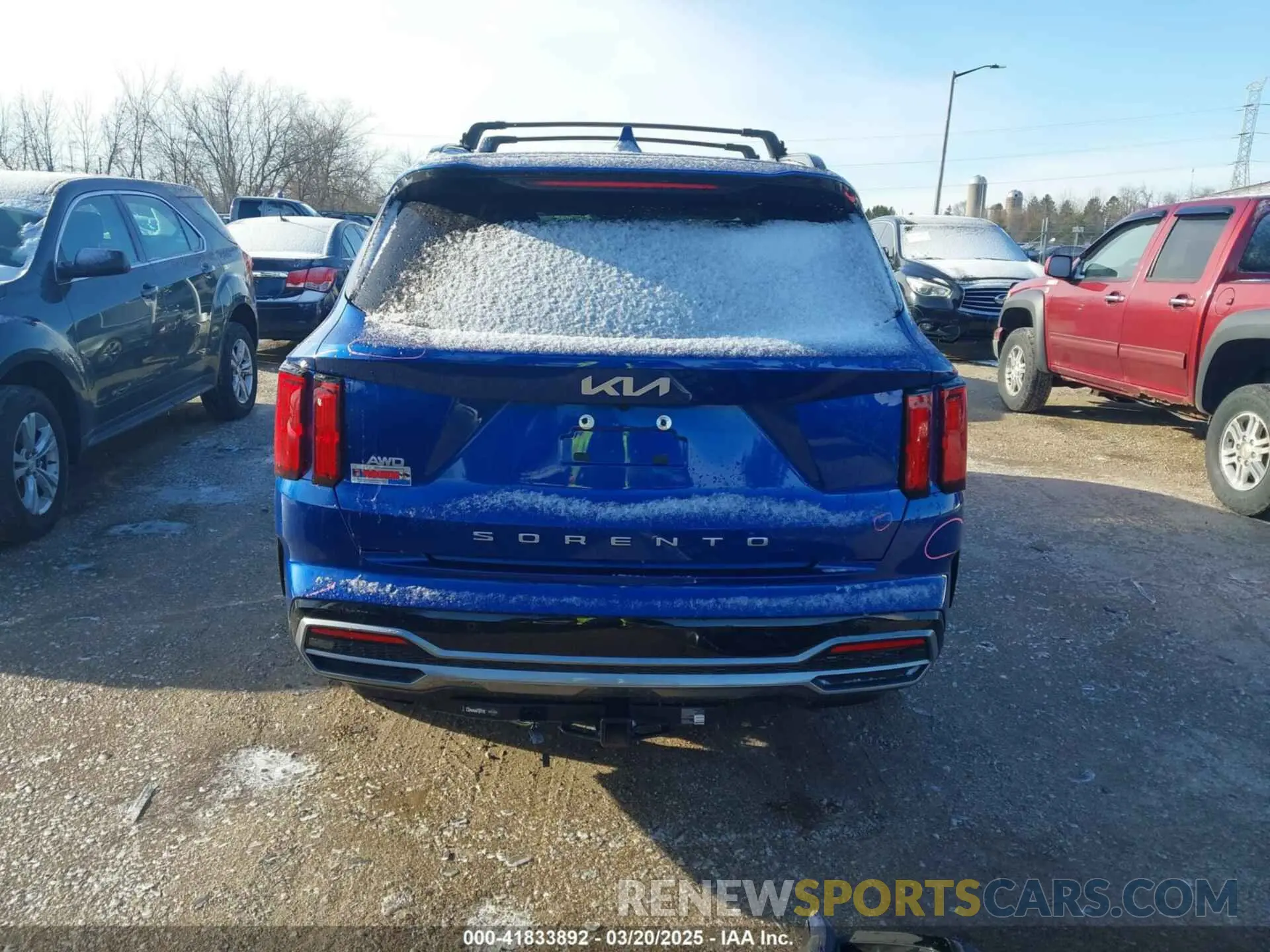 17 Фотография поврежденного автомобиля 5XYRKDLF5NG119107 KIA SORENTO 2022