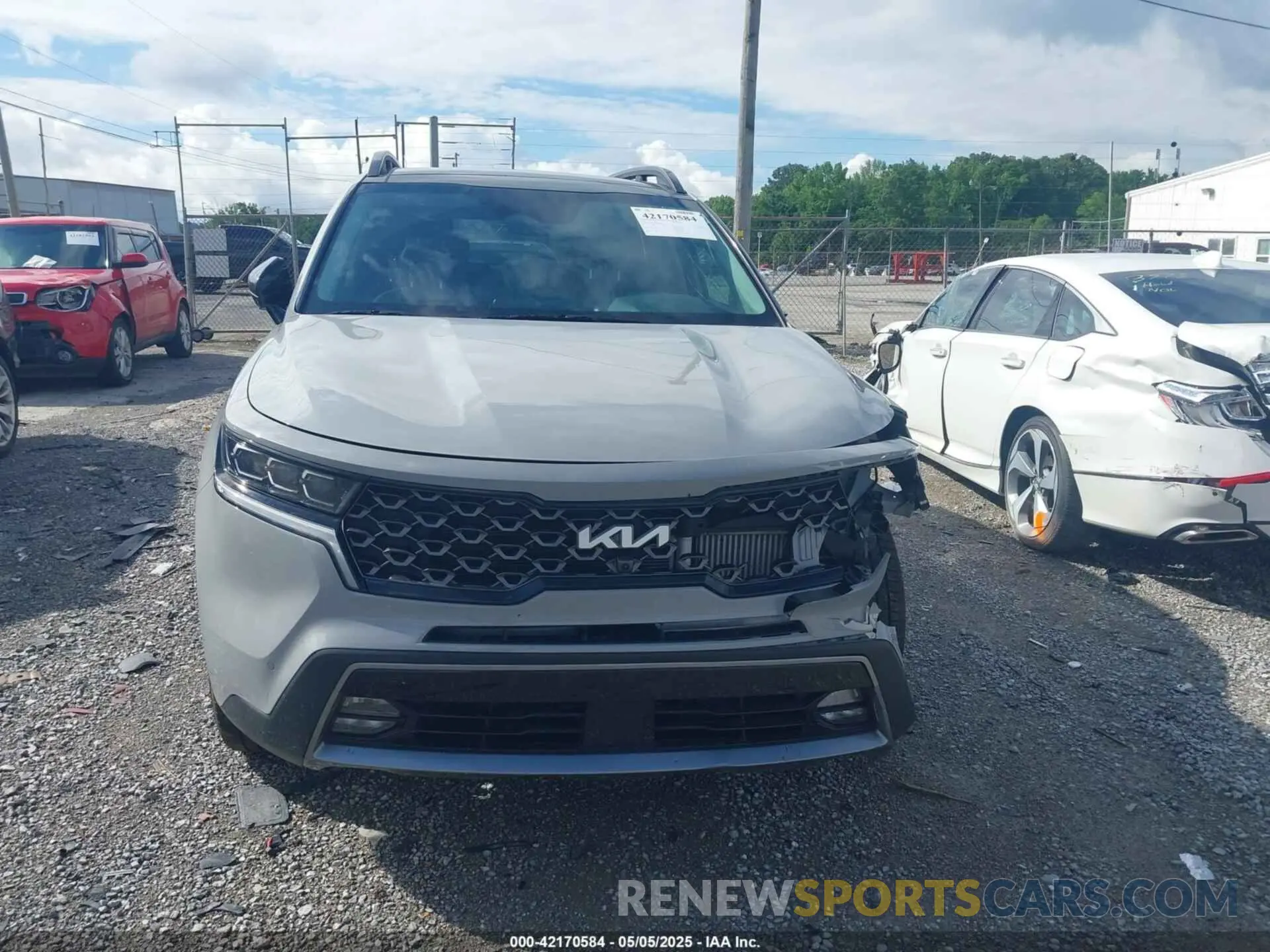 12 Фотография поврежденного автомобиля 5XYRKDLF6NG093083 KIA SORENTO 2022