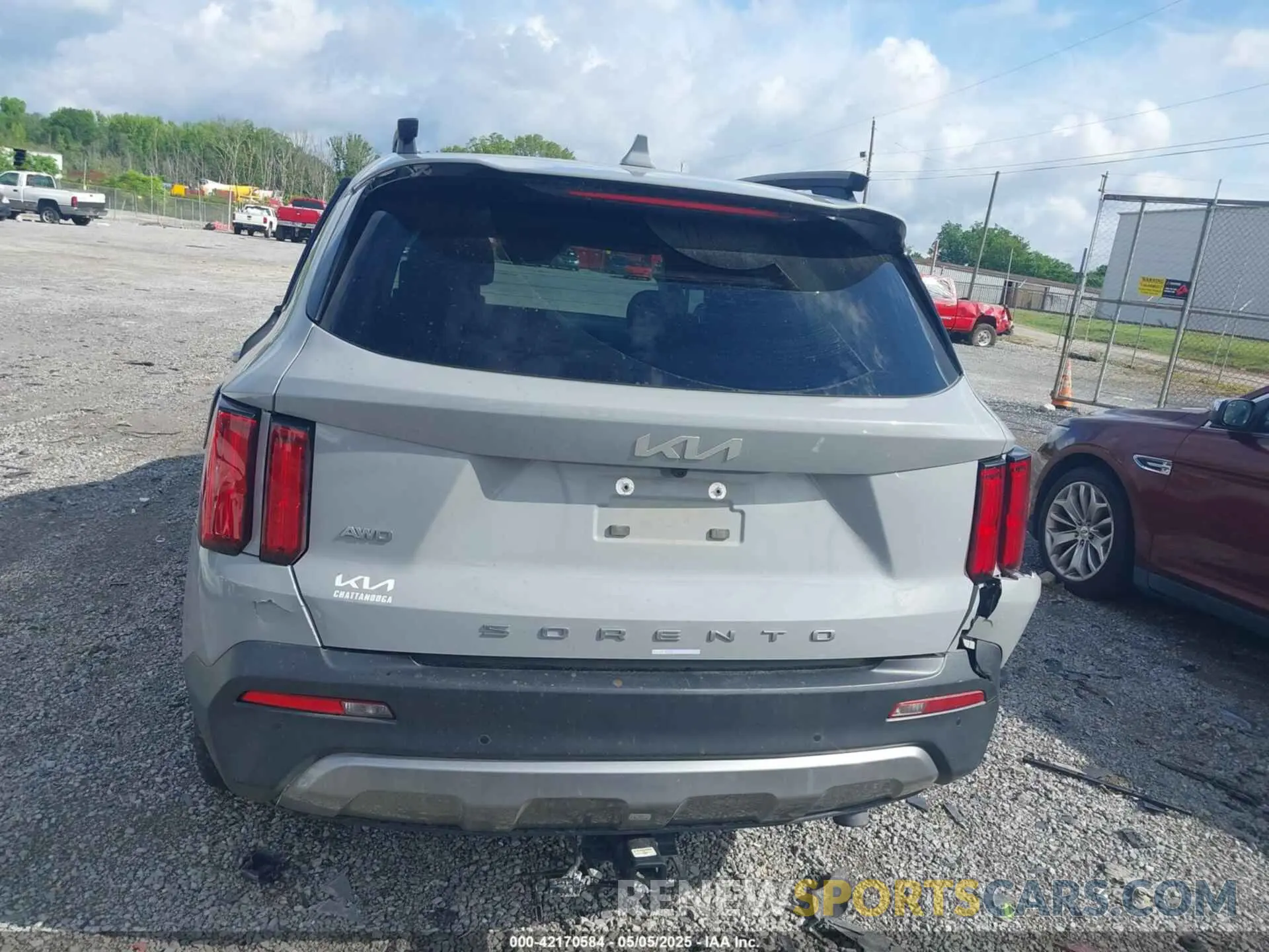 16 Фотография поврежденного автомобиля 5XYRKDLF6NG093083 KIA SORENTO 2022