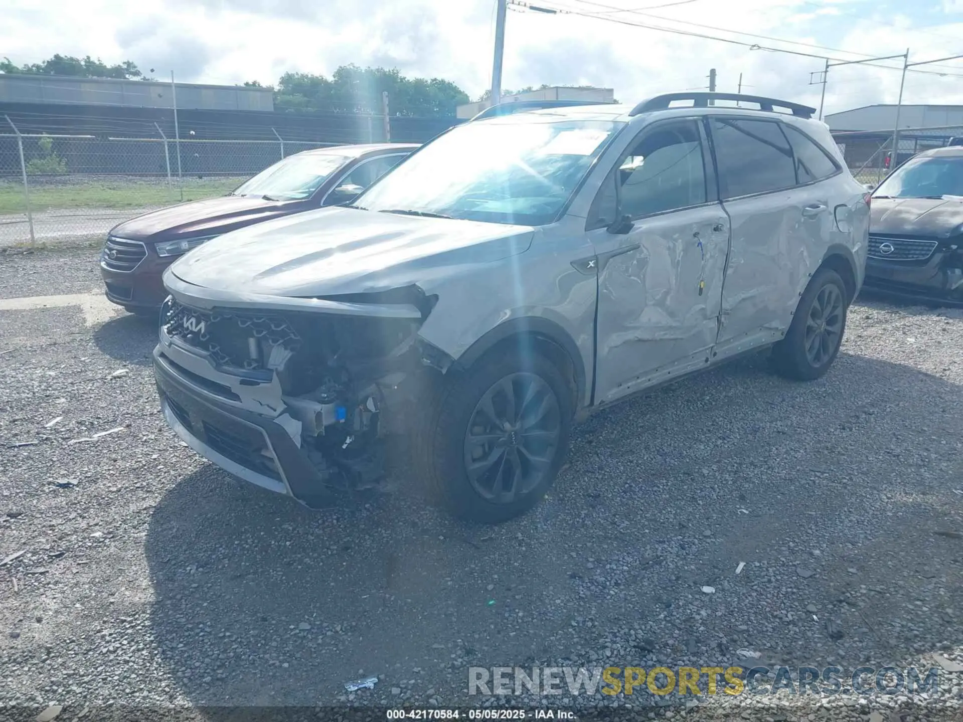2 Фотография поврежденного автомобиля 5XYRKDLF6NG093083 KIA SORENTO 2022