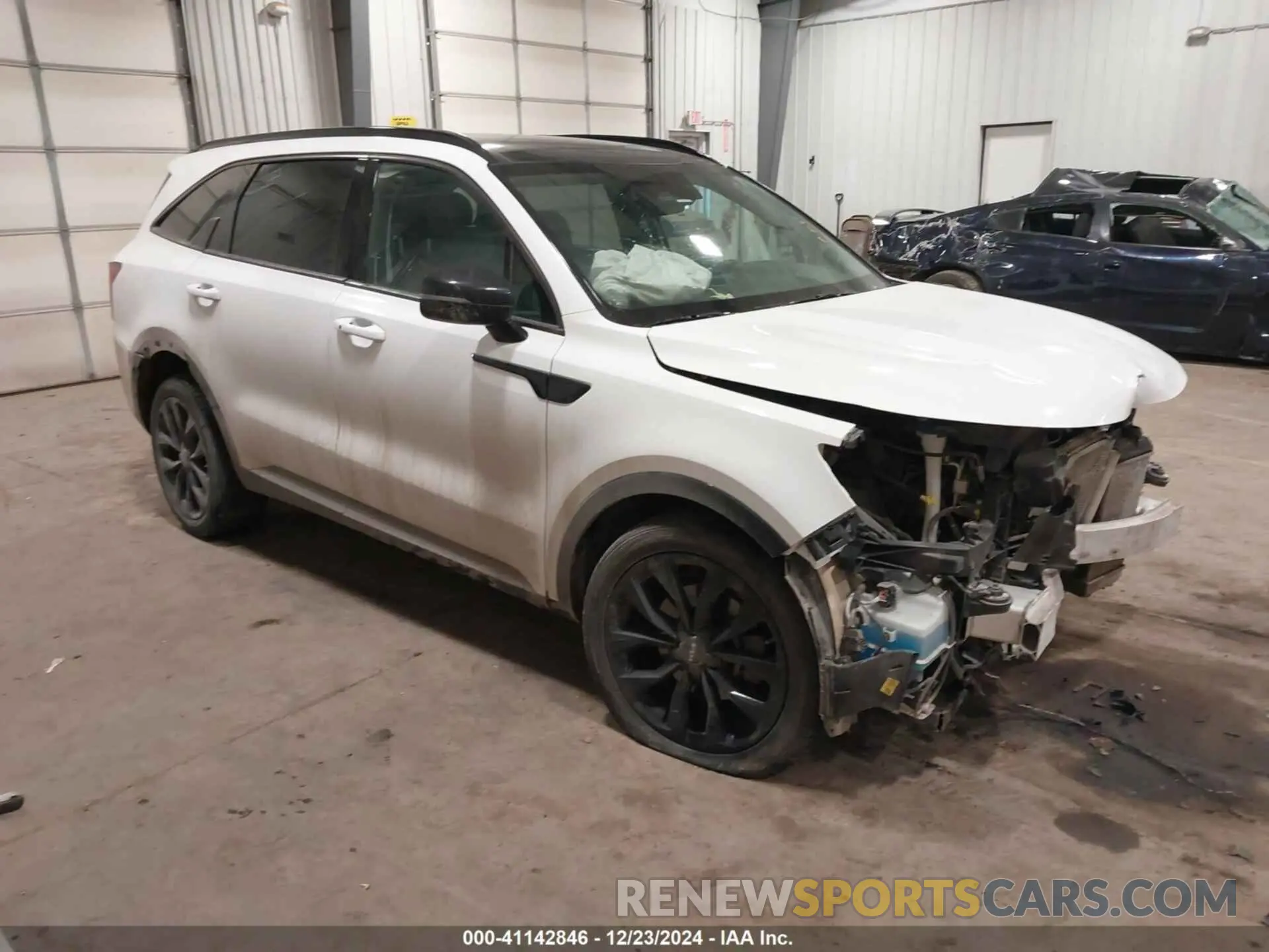 1 Фотография поврежденного автомобиля 5XYRKDLF7NG076986 KIA SORENTO 2022