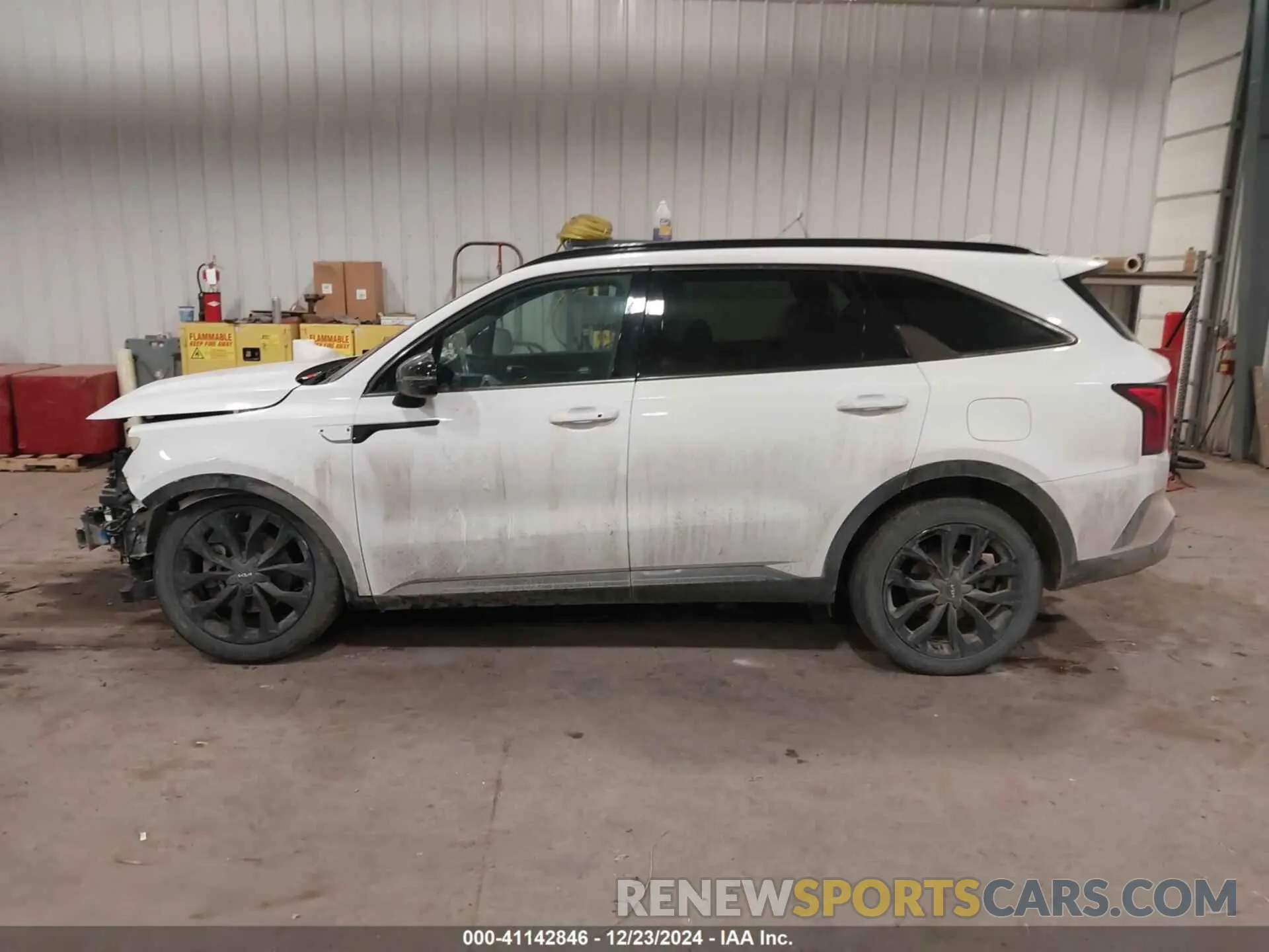 14 Фотография поврежденного автомобиля 5XYRKDLF7NG076986 KIA SORENTO 2022