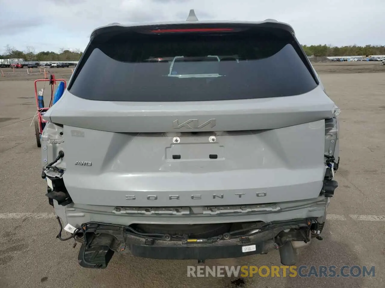 6 Фотография поврежденного автомобиля 5XYRKDLF9NG138405 KIA SORENTO 2022