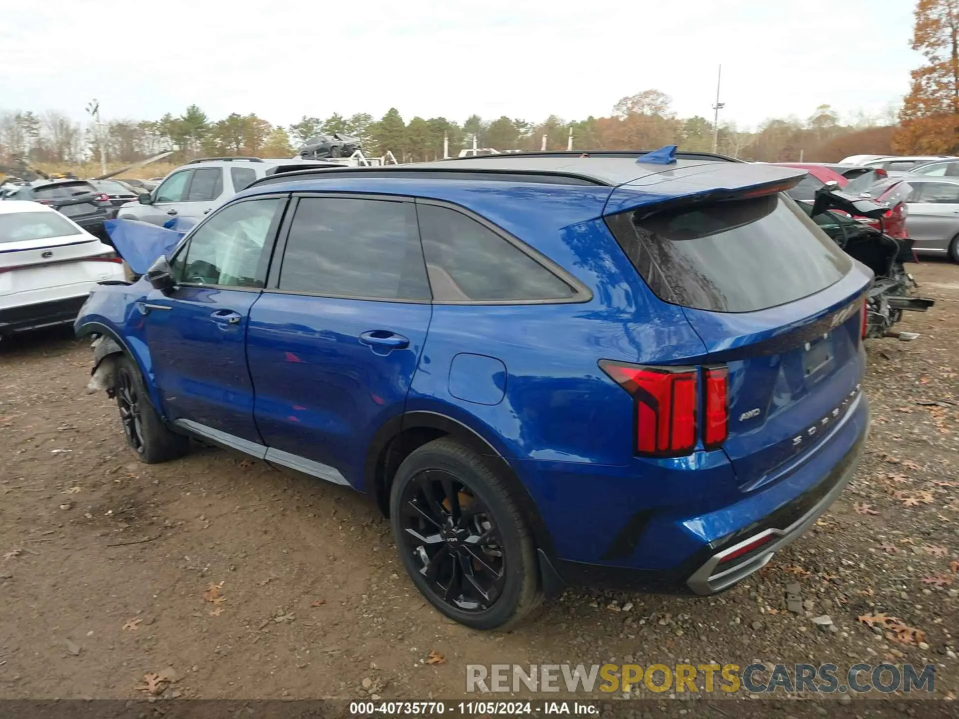 14 Фотография поврежденного автомобиля 5XYRKDLF9NG161280 KIA SORENTO 2022