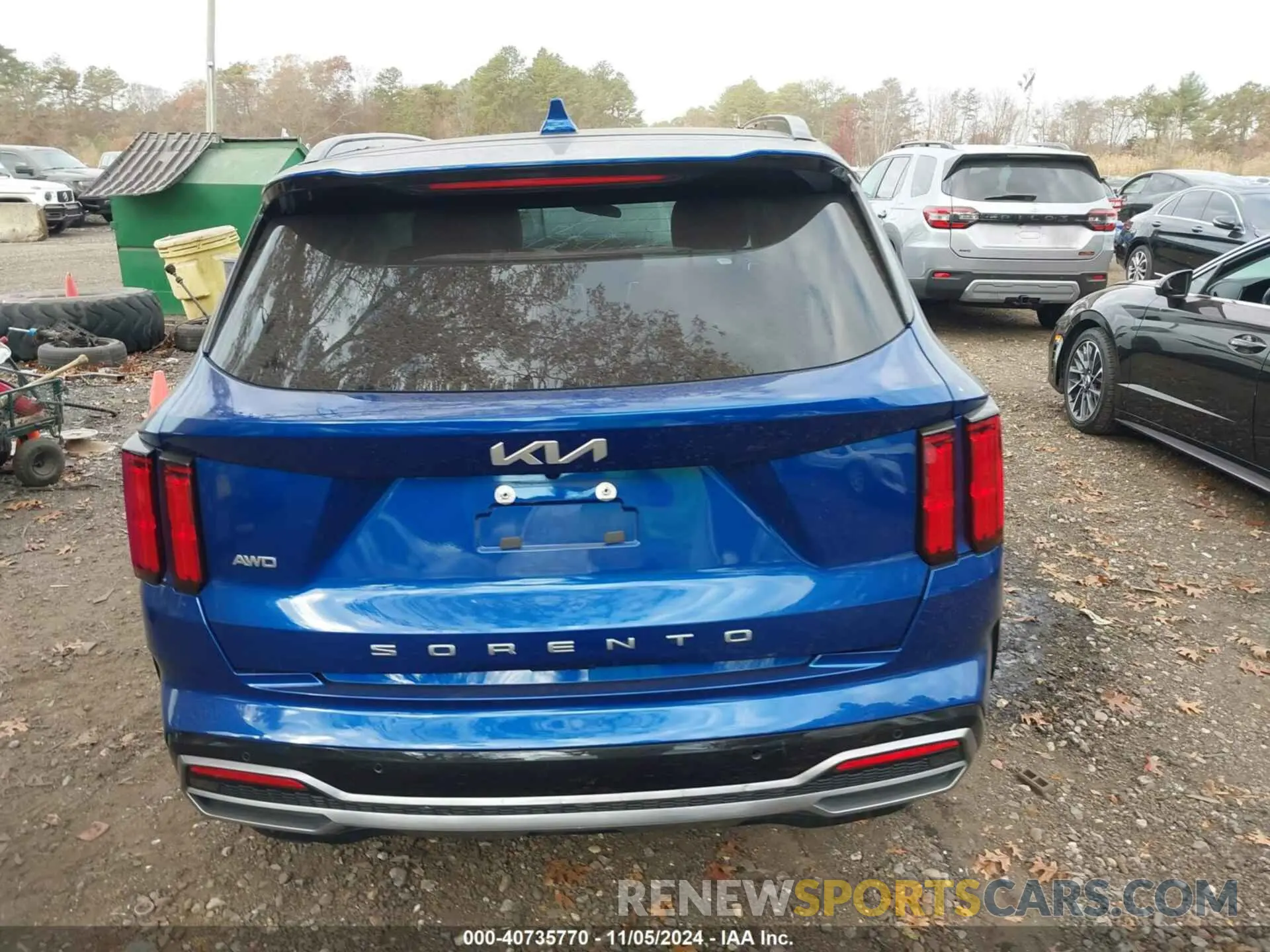 16 Фотография поврежденного автомобиля 5XYRKDLF9NG161280 KIA SORENTO 2022