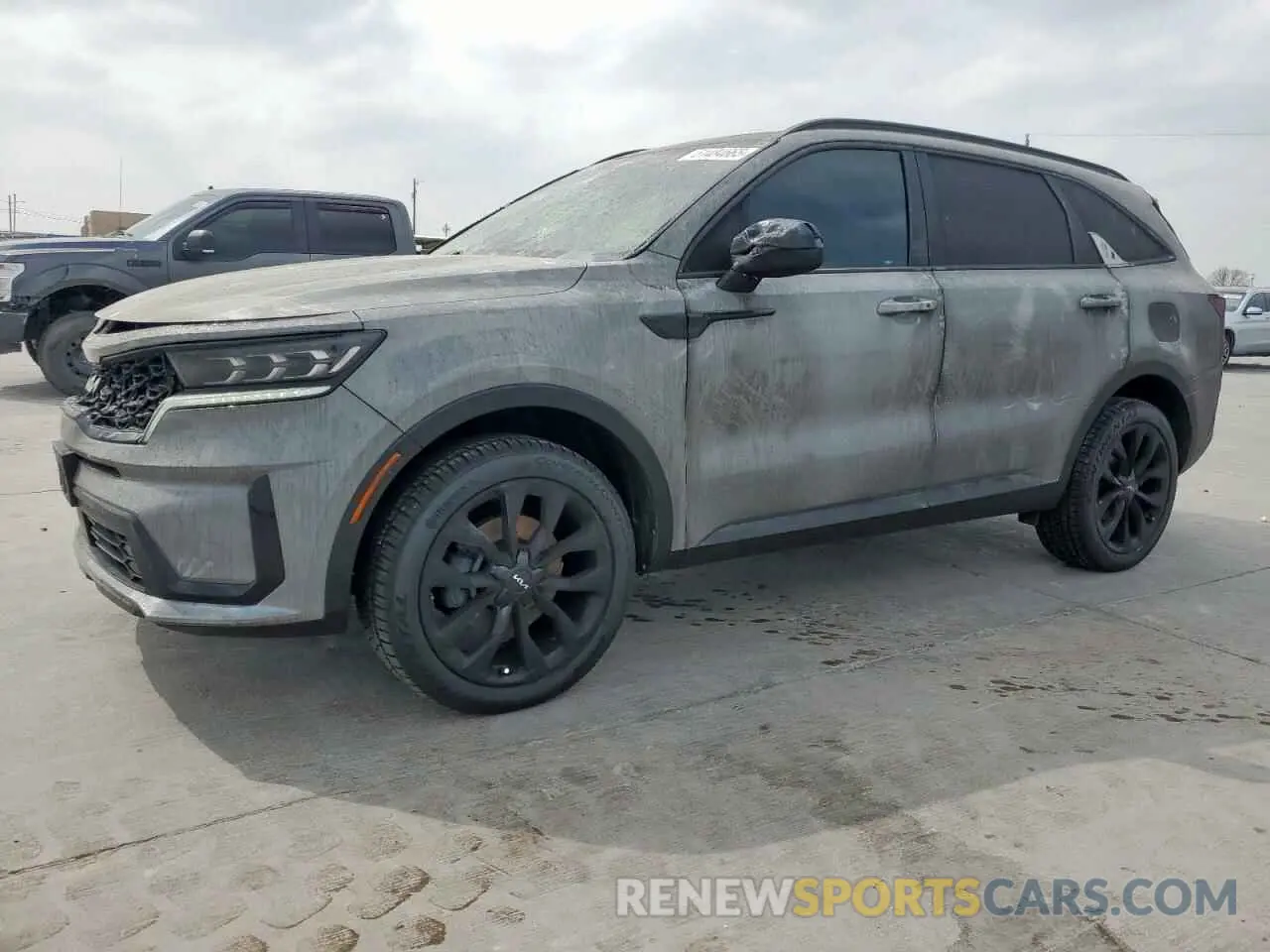 1 Photograph of a damaged car 5XYRKDLFXNG114470 KIA SORENTO 2022