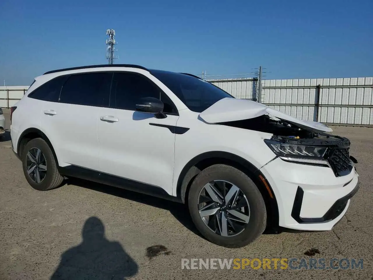 4 Фотография поврежденного автомобиля 5XYRL4LC0NG136383 KIA SORENTO 2022