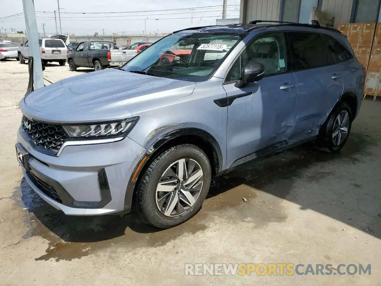 1 Photograph of a damaged car 5XYRL4LC2NG126910 KIA SORENTO 2022