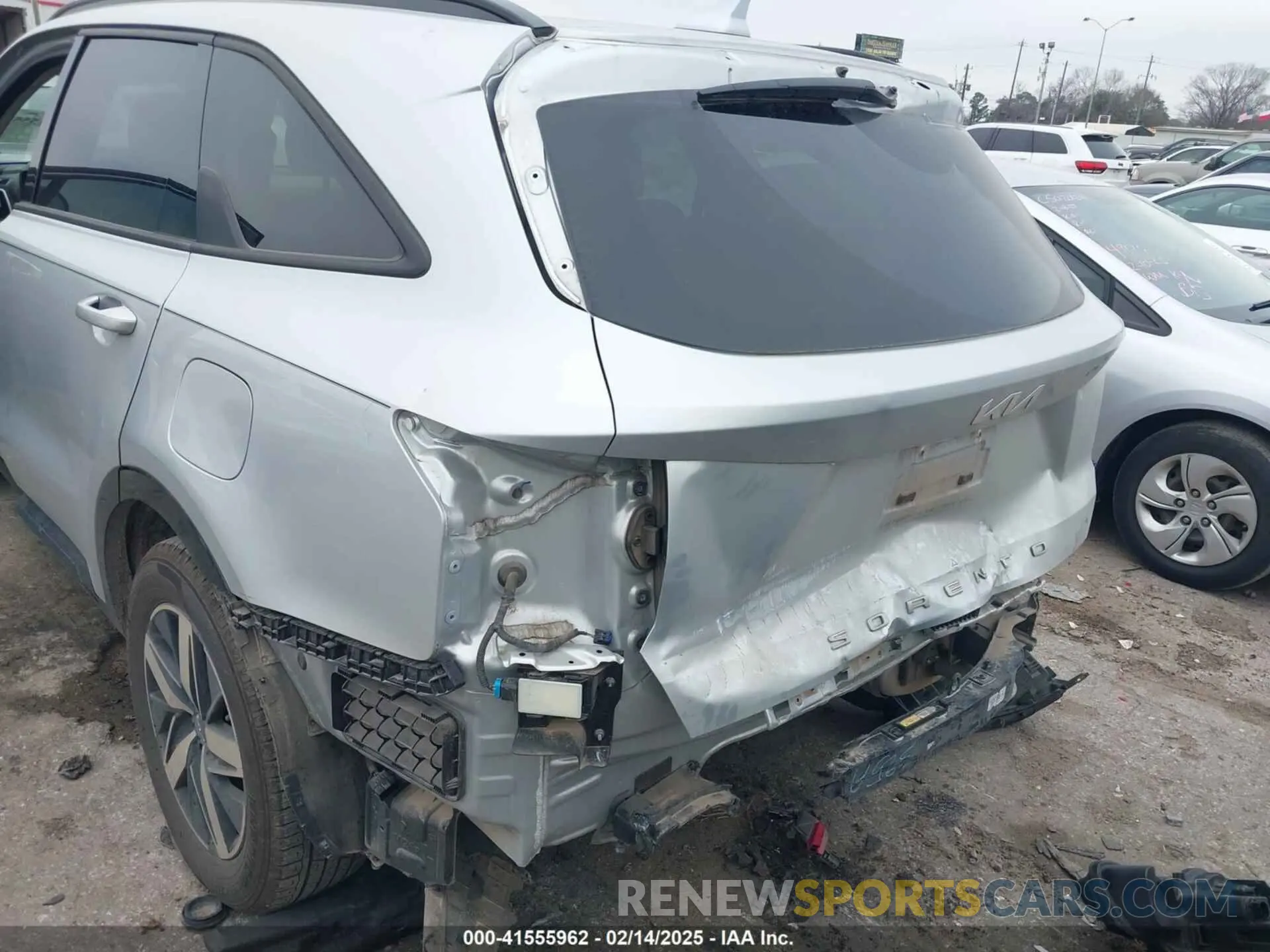 6 Фотография поврежденного автомобиля 5XYRL4LC4NG150190 KIA SORENTO 2022