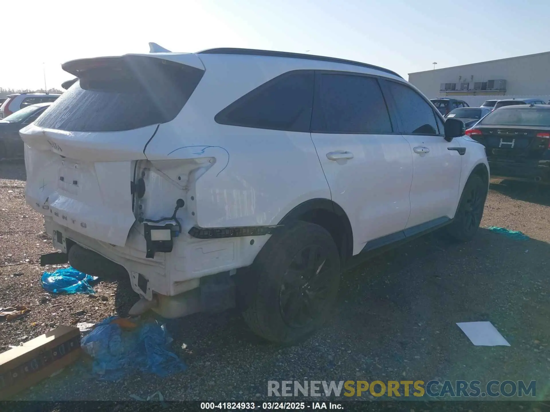 4 Фотография поврежденного автомобиля 5XYRL4LC5NG133480 KIA SORENTO 2022