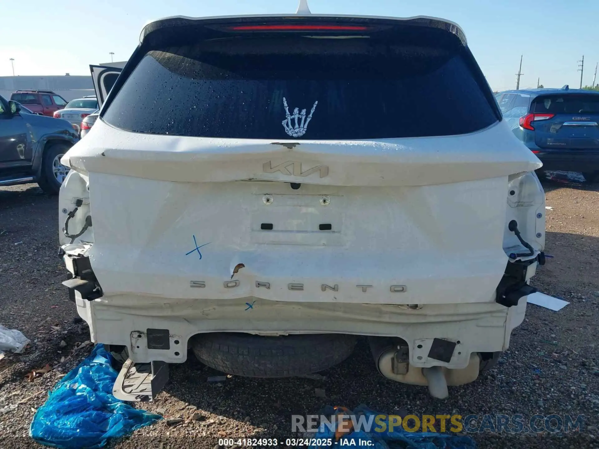 6 Фотография поврежденного автомобиля 5XYRL4LC5NG133480 KIA SORENTO 2022