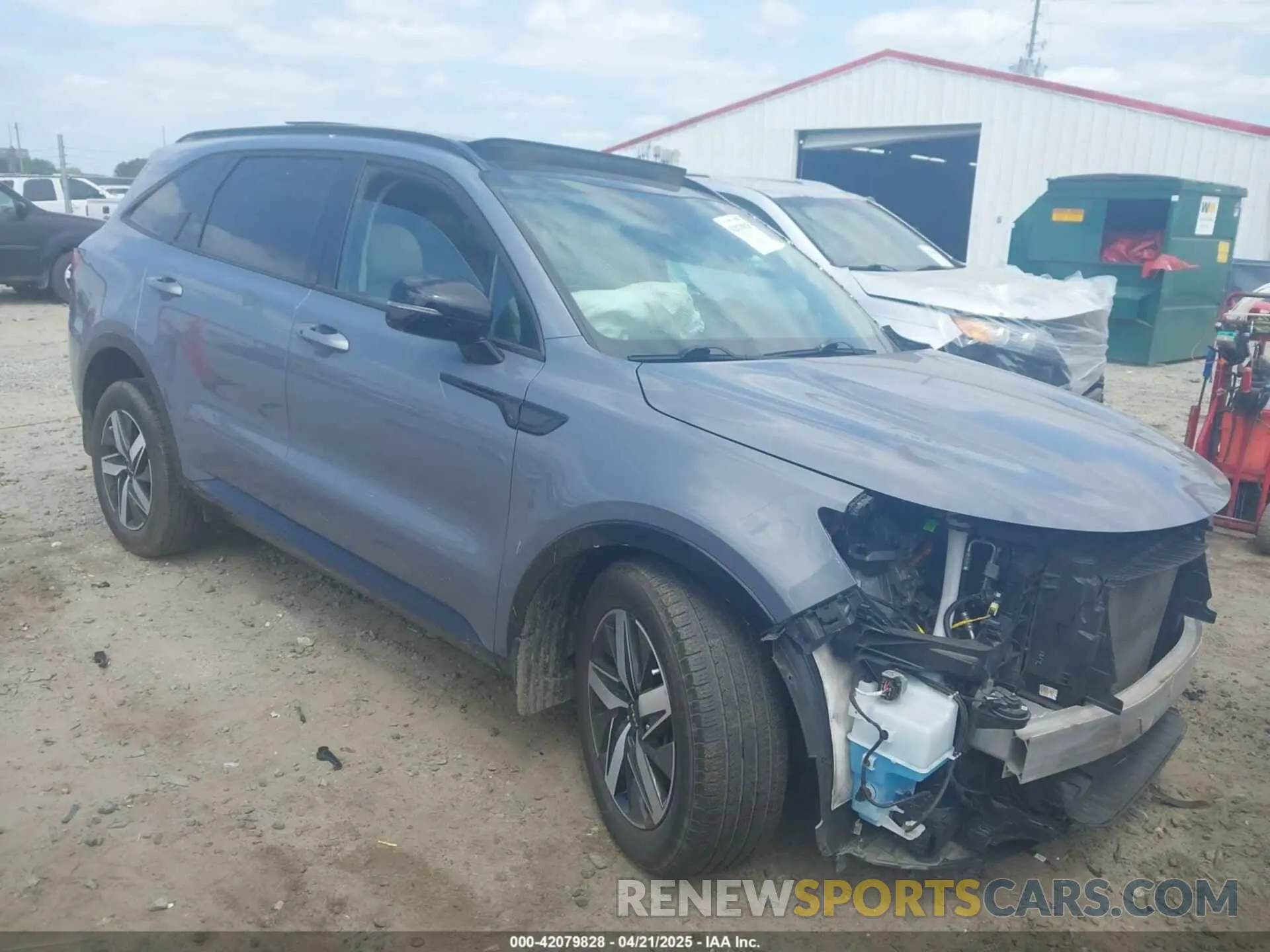 1 Photograph of a damaged car 5XYRL4LC5NG160615 KIA SORENTO 2022