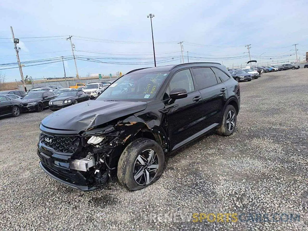 1 Фотография поврежденного автомобиля 5XYRL4LC6NG115375 KIA SORENTO 2022