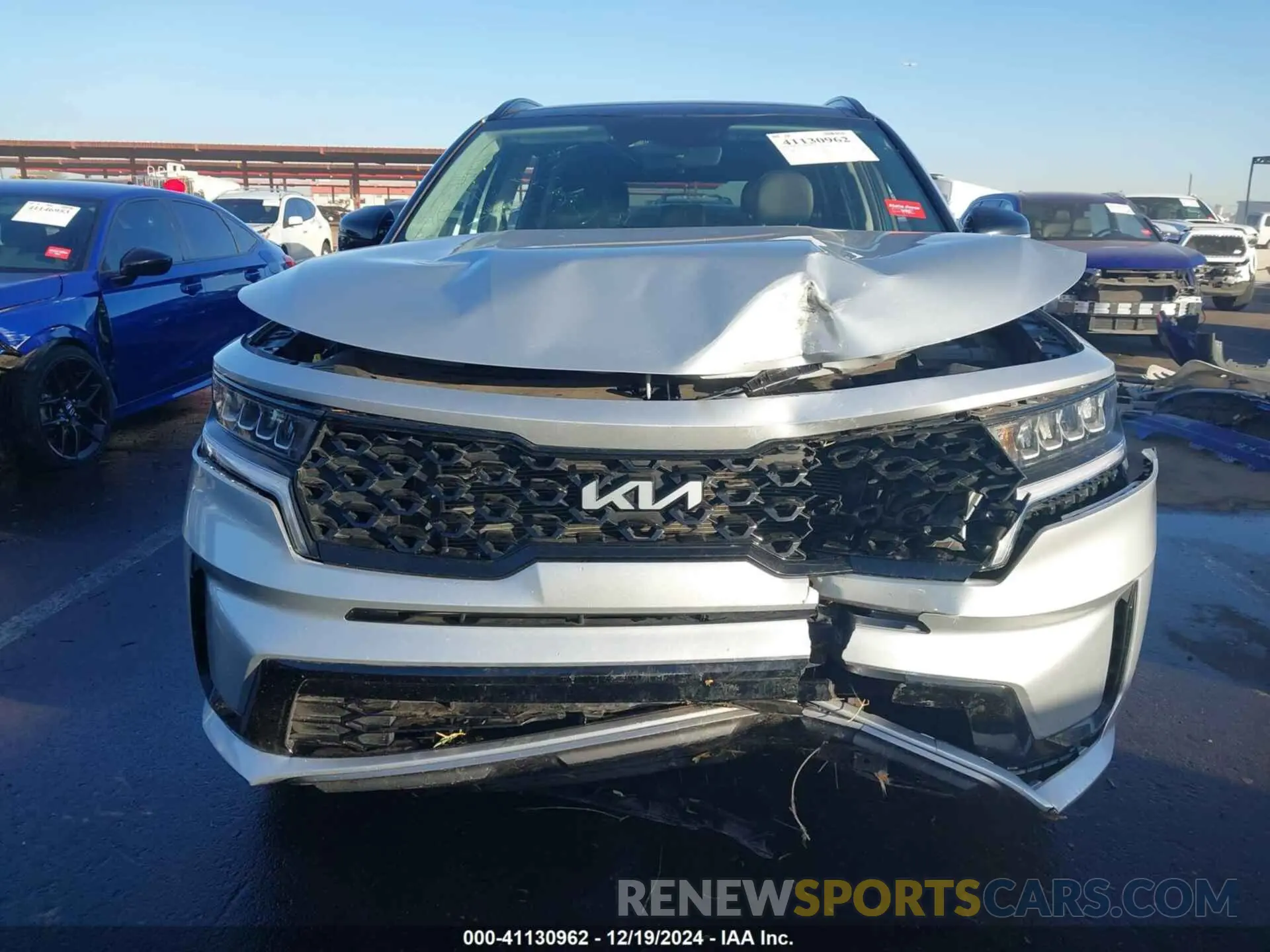 6 Фотография поврежденного автомобиля 5XYRL4LC7NG075601 KIA SORENTO 2022
