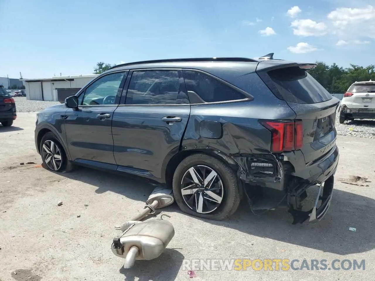 2 Фотография поврежденного автомобиля 5XYRL4LC8NG159877 KIA SORENTO 2022