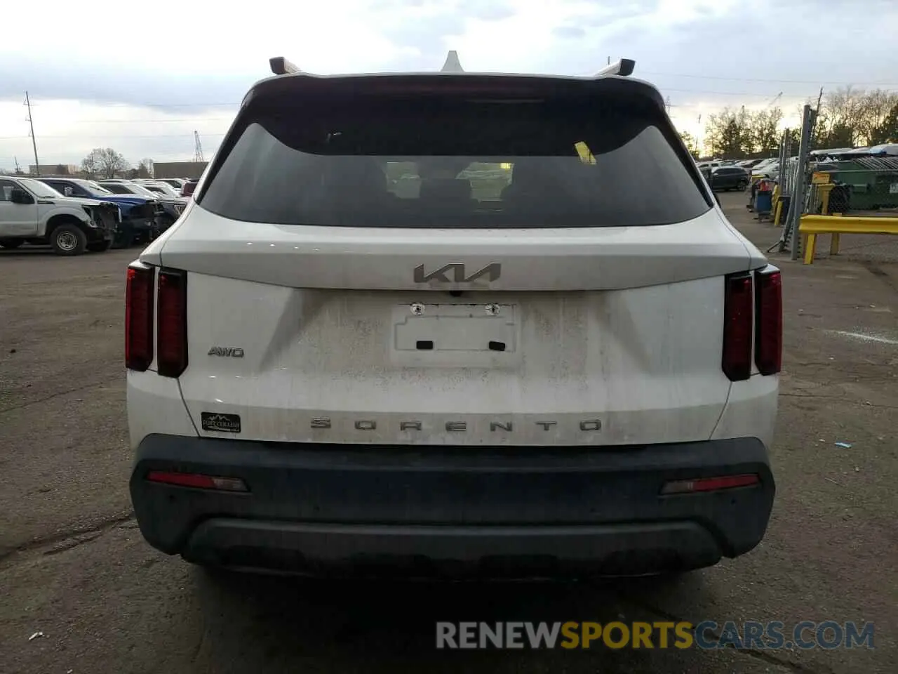 6 Photograph of a damaged car 5XYRLDLC2NG159938 KIA SORENTO 2022