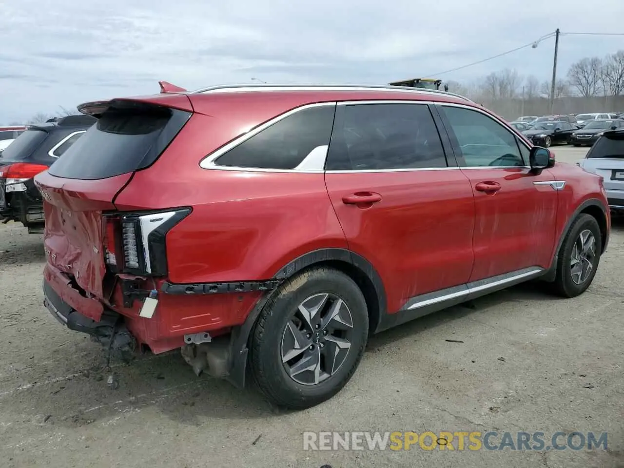 3 Фотография поврежденного автомобиля KNDRG4LG5N5089769 KIA SORENTO 2022
