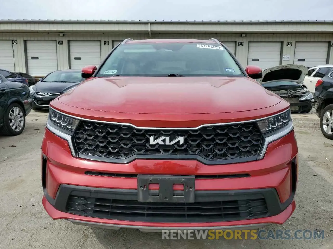 5 Фотография поврежденного автомобиля KNDRG4LG5N5089769 KIA SORENTO 2022