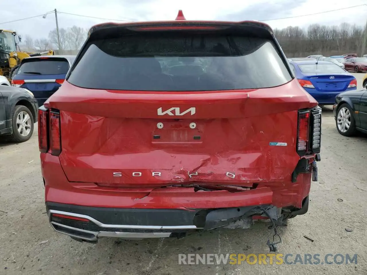 6 Фотография поврежденного автомобиля KNDRG4LG5N5089769 KIA SORENTO 2022