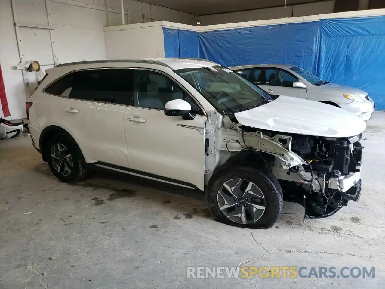 4 Фотография поврежденного автомобиля KNDRGDLG0N5085855 KIA SORENTO 2022