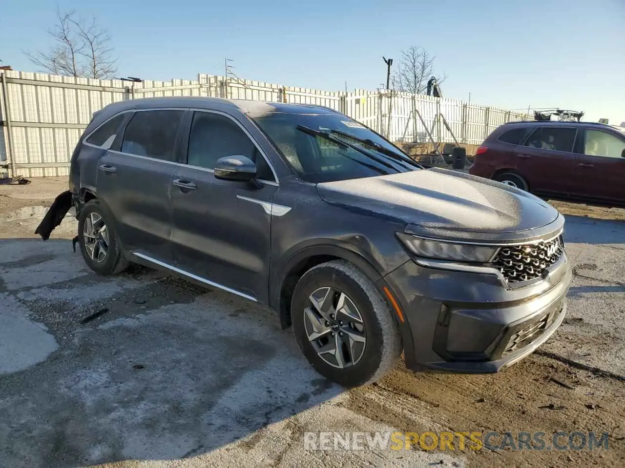 4 Фотография поврежденного автомобиля KNDRH4LG2N5069086 KIA SORENTO 2022