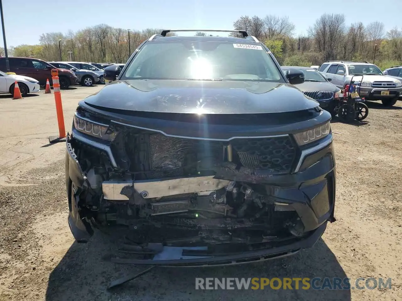 5 Фотография поврежденного автомобиля KNDRHDLG0N5097811 KIA SORENTO 2022