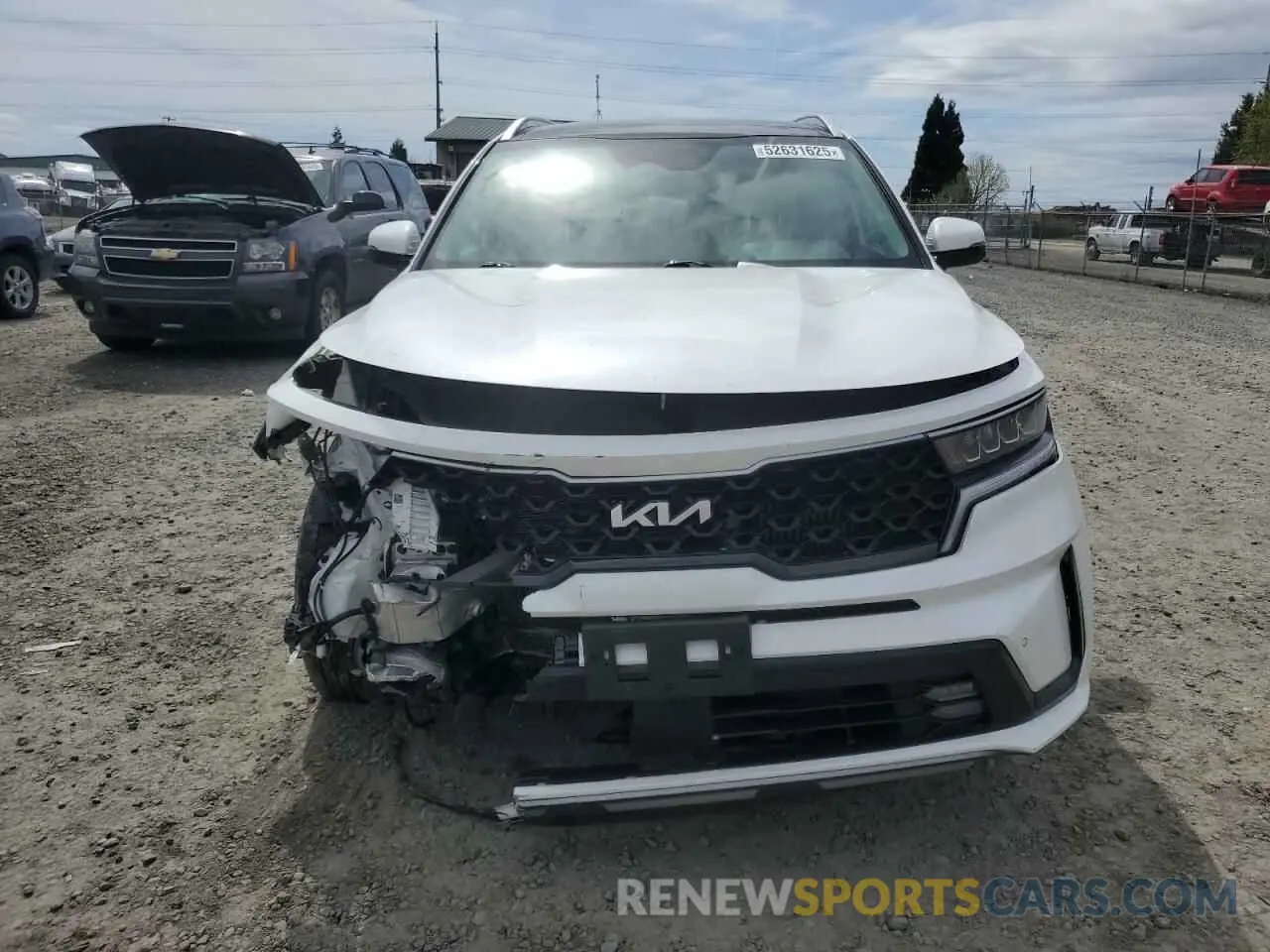 5 Photograph of a damaged car KNDRHDLG1N5096991 KIA SORENTO 2022