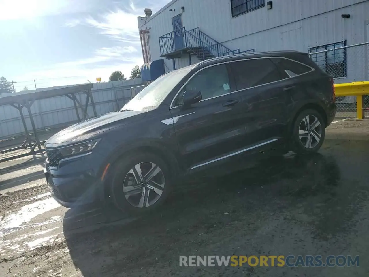 1 Photograph of a damaged car KNDRJDLH2N5066928 KIA SORENTO 2022