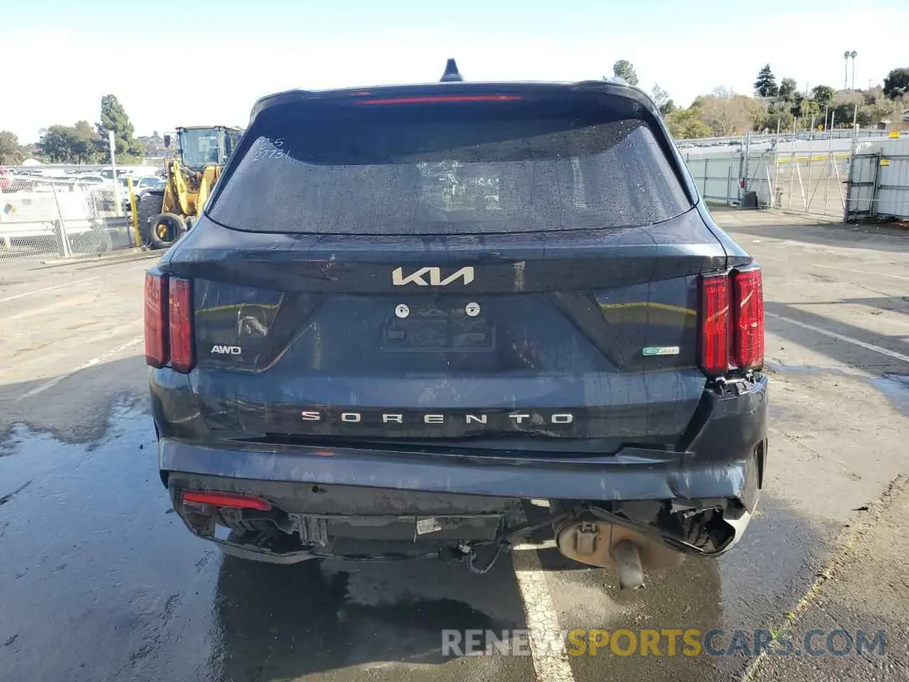 6 Photograph of a damaged car KNDRJDLH2N5066928 KIA SORENTO 2022