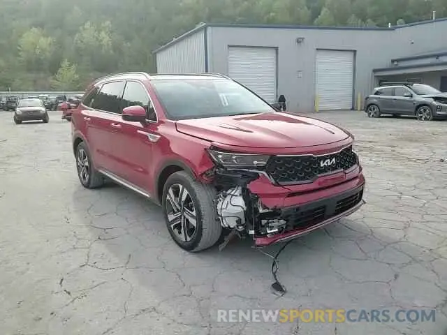 12 Photograph of a damaged car KNDRJDLH2N5089836 KIA SORENTO 2022