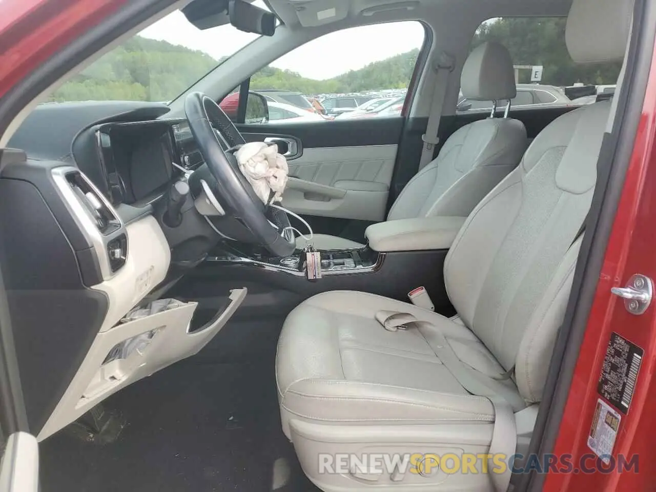 7 Photograph of a damaged car KNDRJDLH2N5089836 KIA SORENTO 2022