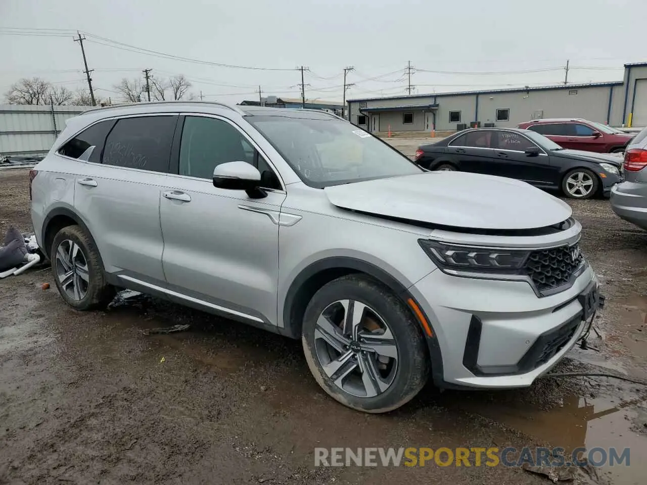 4 Photograph of a damaged car KNDRJDLH7N5118702 KIA SORENTO 2022
