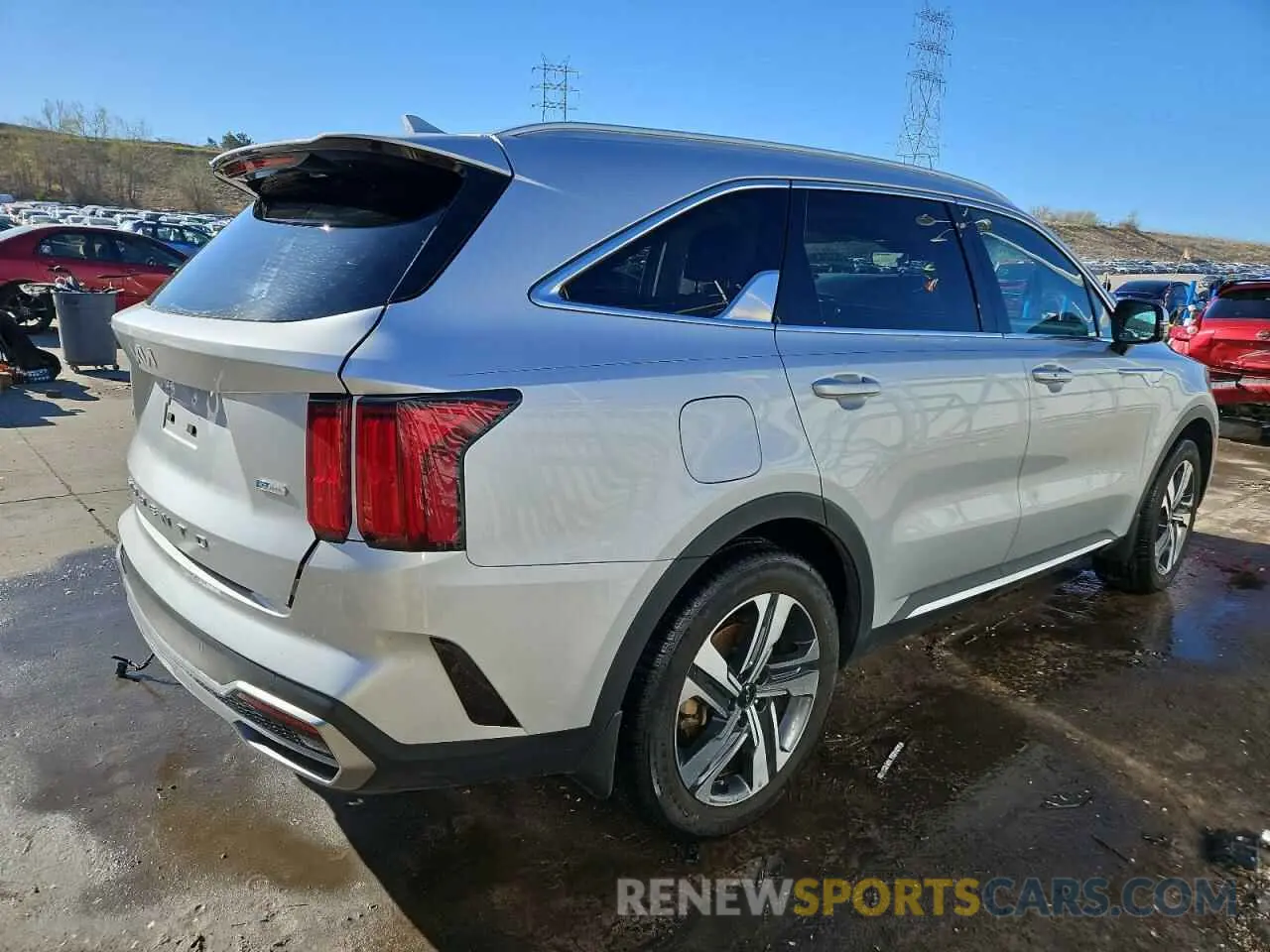 3 Фотография поврежденного автомобиля KNDRJDLH8N5077982 KIA SORENTO 2022