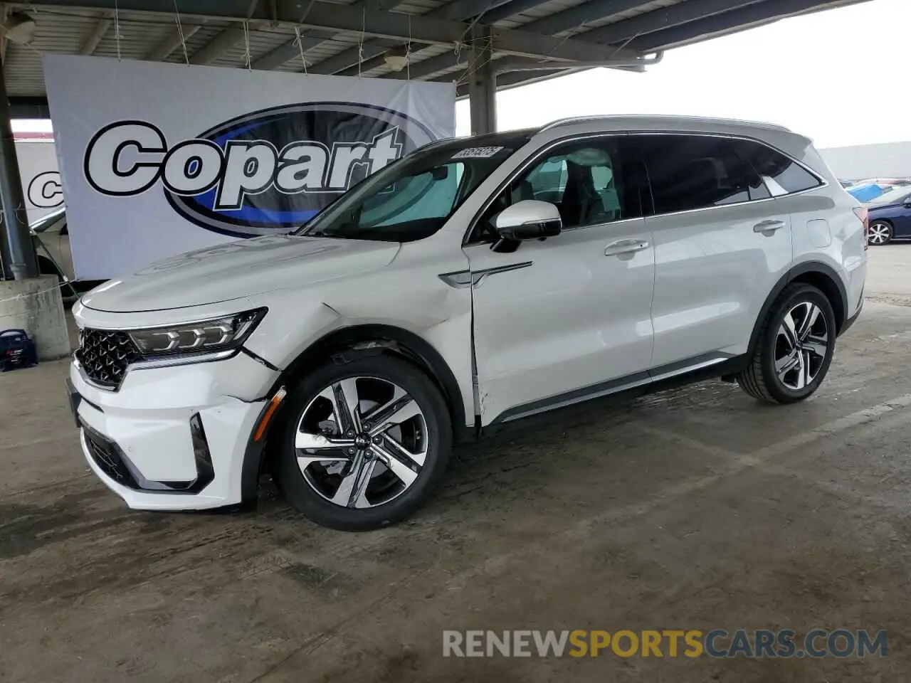 1 Photograph of a damaged car KNDRMDLH1N5088359 KIA SORENTO 2022