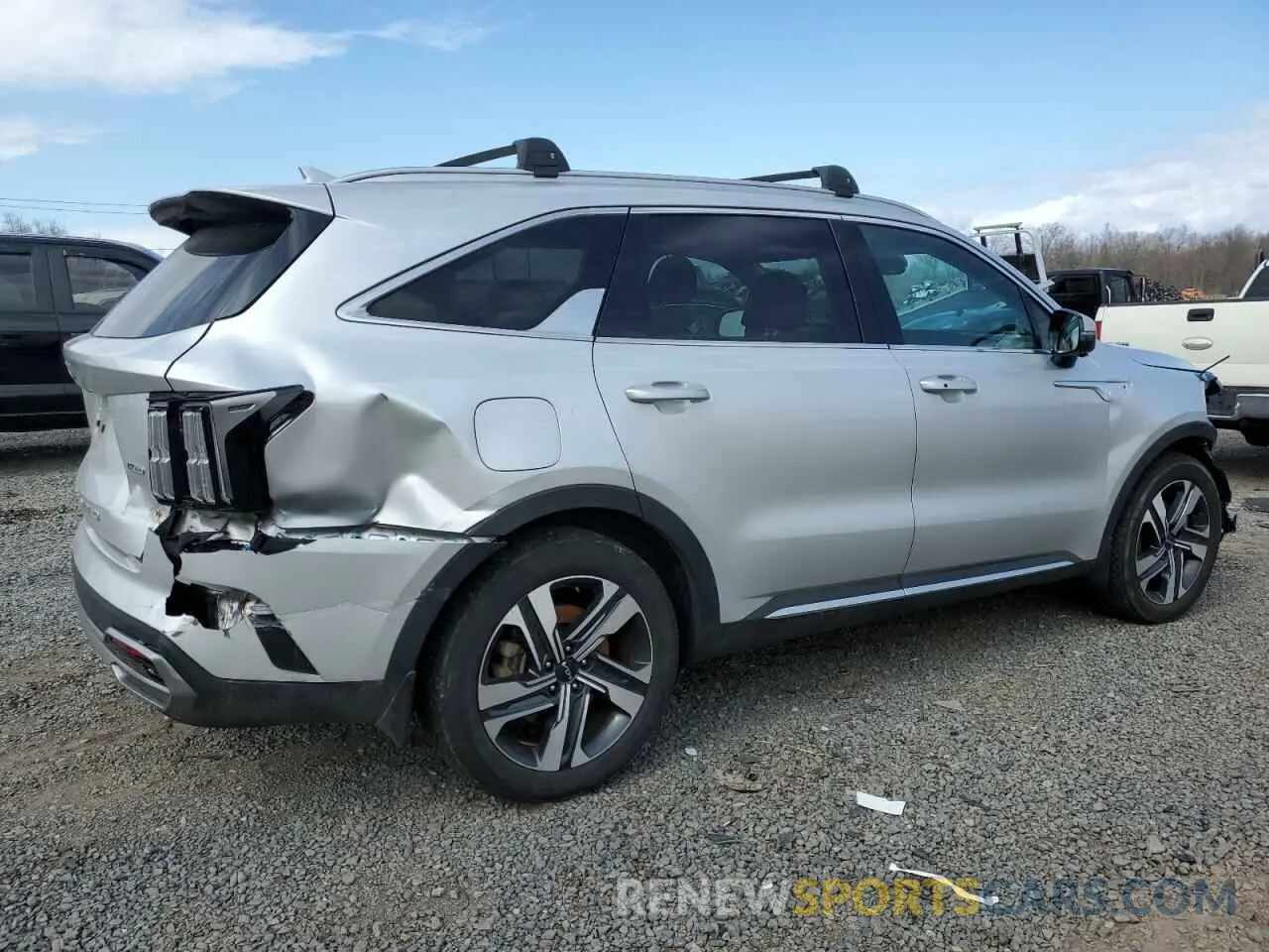 3 Фотография поврежденного автомобиля KNDRMDLH4N5101881 KIA SORENTO 2022